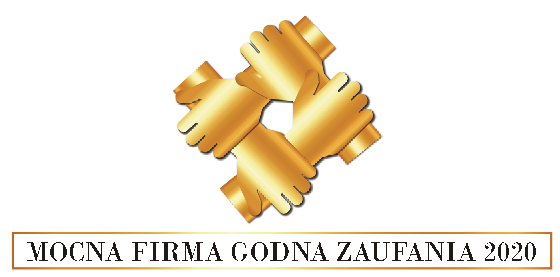 Logo Promocyjne Mocna Firma Godna Zaufania 2020 graficzne